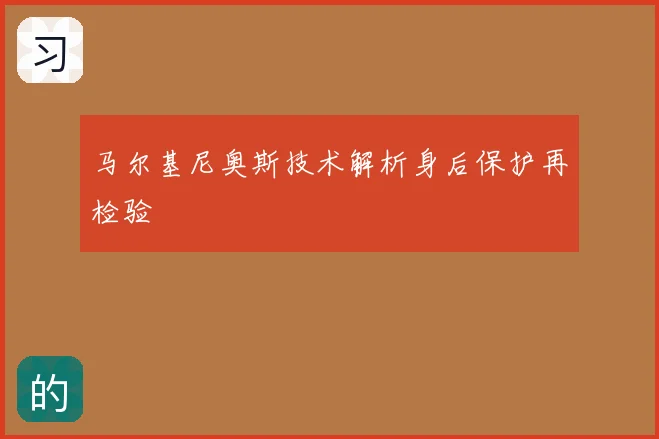 马尔基尼奥斯技术解析身后保护再检验